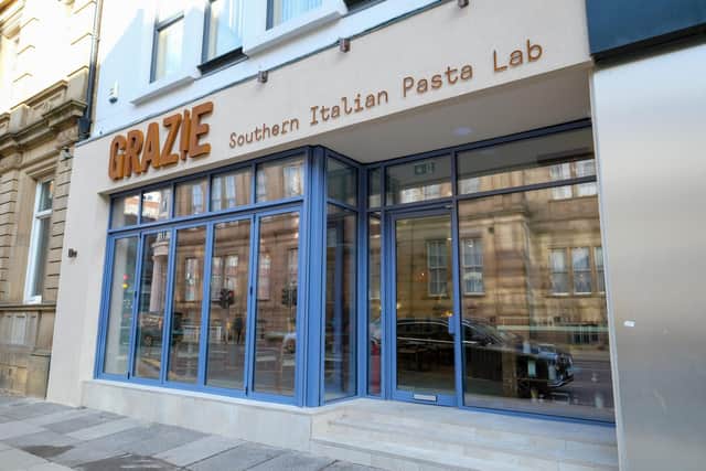 Grazie, on Leopold Street, is one of Sheffield's highest-rated restaurants.