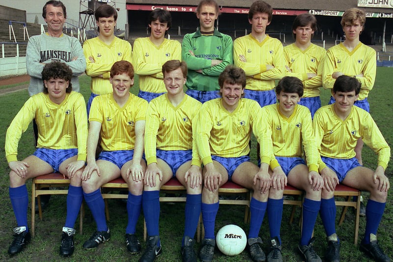 Some very familiar faces on this 1985 Stags youth team picture.