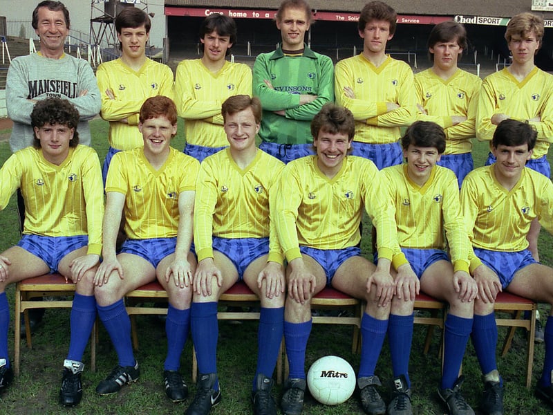 Some very familiar faces on this 1985 Stags youth team picture.