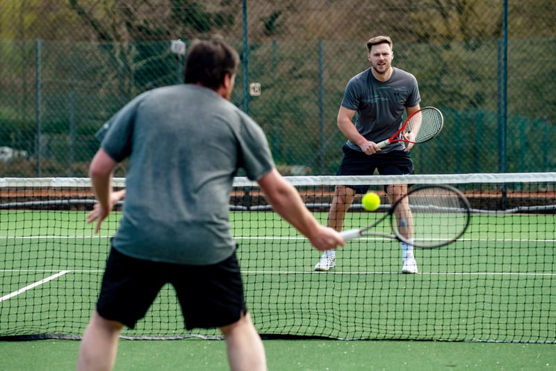 On Sunday May 30, Hallamshire Tennis and Squash Club will be hosting an exciting day of competitive activities for juniors and adults, including Dizzy Tennis, Tug of War, and a Relay Race with staggered games. Competing adults receive a free drink on the day, and team sign-up can be completed at reception.