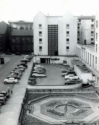 The Grand Hotel forecourt pictured in August 1959