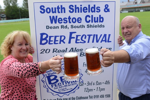 South Shields and Westoe Club beer festival in 2015. Were you there?