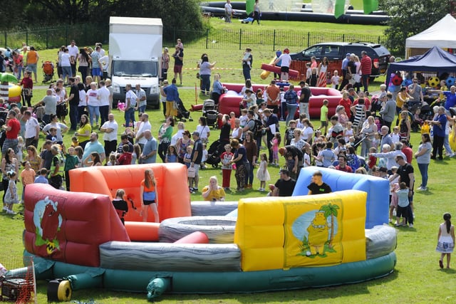 The community turned out to show its support and the event was hailed a success by organisers