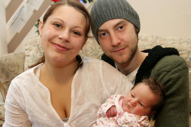 Amy Jones and Craig Wells welcomed their baby daughter Poppy Louise Jones on Christmas Day 2010.