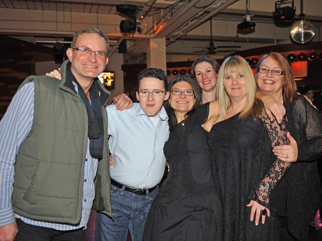 Clubbers enjoy a Christmas night out at Tiger Tiger in Gunwharf Quays on December 17, 2010. Picture: (104125-281)