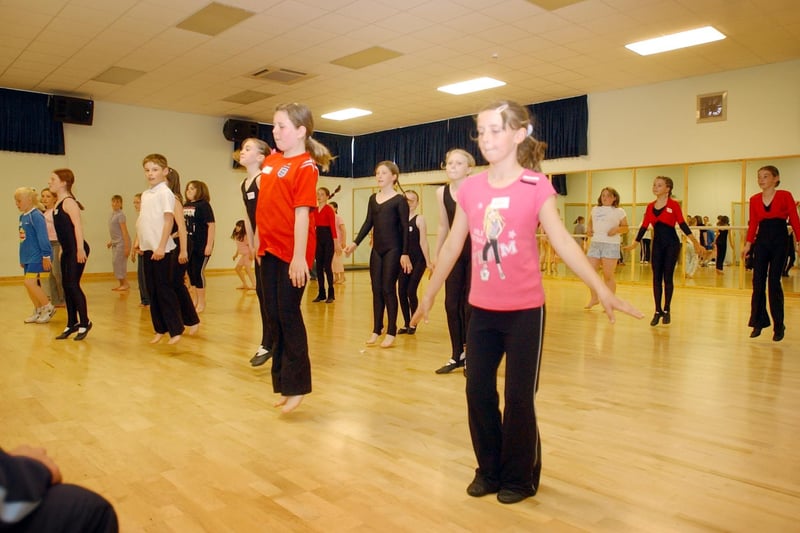 Look at the turnout for this Shotton Hall dance workshop in 2005. Are you pictured?