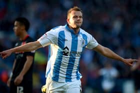 Jordan Rhodes has left Sheffield Wednesday for Huddersfield Town. (Photo by Gareth Copley/Getty Images)