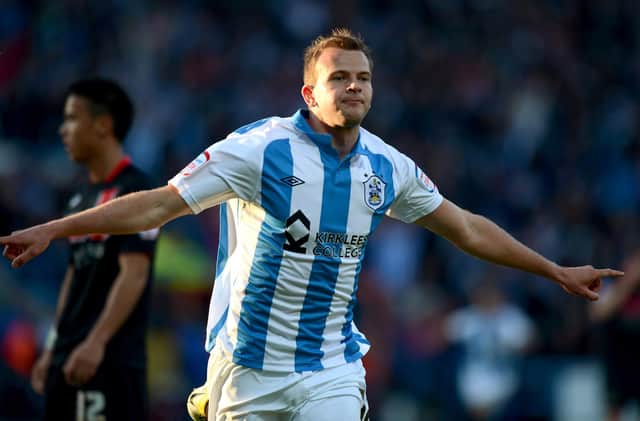 Jordan Rhodes has left Sheffield Wednesday for Huddersfield Town. (Photo by Gareth Copley/Getty Images)