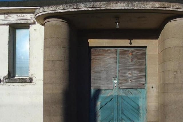 The door to the former secret listening station