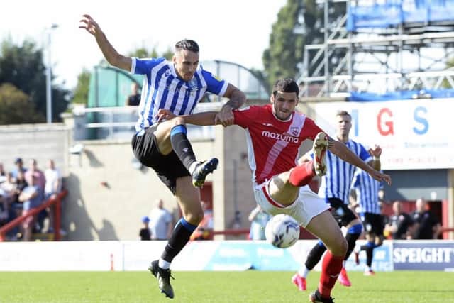Sheffield Wednesday number nine Lee Gregory couldn't pick the lock at Morecambe.