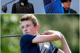 Alex Fitzpatrick (top) and Barclay Brown, both of Hallamshire Golf Club, have been selected for to represent GB&I at the Walker Cup.