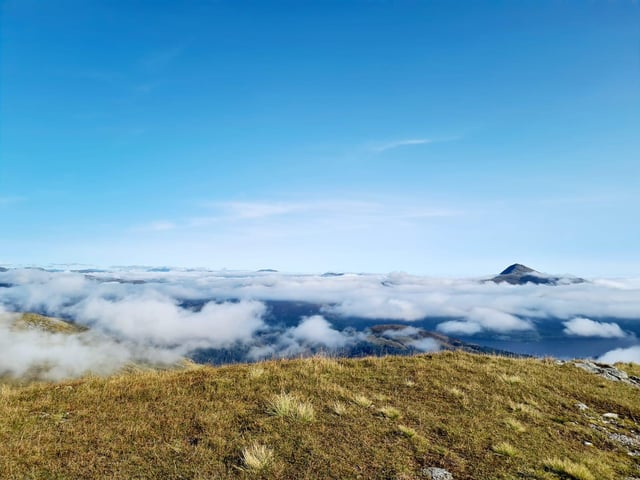 Beinn Narnain was the 18th Munro climbed by Natalie, who took up hillwalking earlier this year. “The first three that I did were hiked shortly before lockdown, and the other 15 have been in the past couple of months,” she explained.