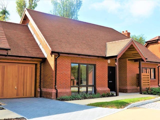 This two bedroom detached house in Friary Meadow, Fareham, is on sale for £505,000. It is listed by Taylor Hill and Bond, Titchfield.