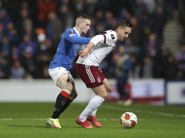 Played in a wider role and brought a new element, still a constant threat and should have had a goal of his own - or an assist for Morelos' hat-trick in the second half. A changed man from his Hampden outing on Sunday.