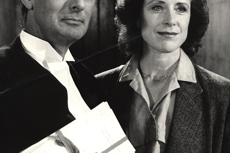 Call the Midwife star Judy Parfitt, seen here with Francis Matthews, was born in Sheffield in 1935 and was a pupil at Notre Dame School.