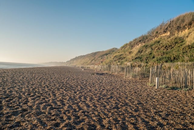 Dunwich Heath and Beach is situated on the Suffolk coast, and is owned by the National Trust. The beach is set in a break between the cliff, and the local area is teeming with wildlife (Photo: Shutterstock)