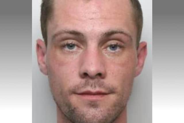 Callum Ripley, aged 31, of Greaves Road, Sheffield, has been given an eight-week prison sentence and a five-year criminal behaviour order.