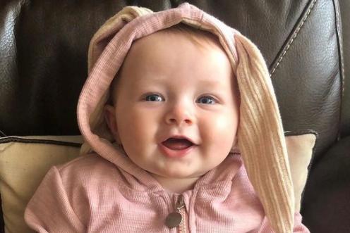 How cute is this Easter outfit. Shared by @kim28911