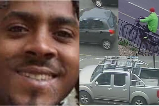 South Yorkshire Police want to trace the cyclist in the green top plus the owners of the two vehicles pictured, as part of the investigation into the murder of Lamar Griffiths over a year ago on March 29, 2022, at the Diamond Hand Car Wash. Read the full police appeal before.
 - https://www.southyorks.police.uk/find-out/news-and-appeals/2023/march-2023/refreshed-appeal-on-anniversary-of-sheffield-murder/