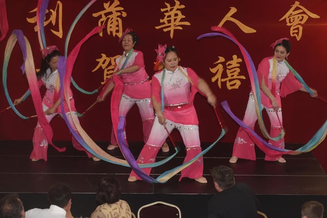 The traditional Ribbon Dance at the Chinese New Year celebrations at the Grand Hotel in 2016. Remember this?