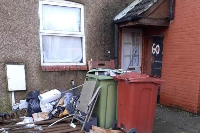 This property rented out by Martin Rambler was deemed a "dumping ground" where flytipping was left to pile and never dealt with.