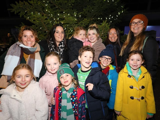 The Hillyard, Palmer, Cooper, Lee-Davey and Burgess-Langford families. Picture: Chris Moorhouse (251121-57).