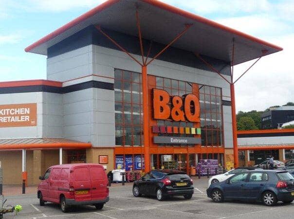 B&Q on Queens Road.