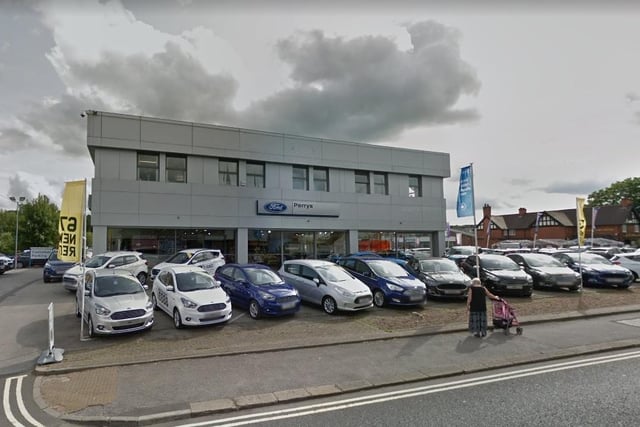 No home to the Lidl store, this site on Chatsworth road used to be home to Perrys - and before it Kennings - car sales.