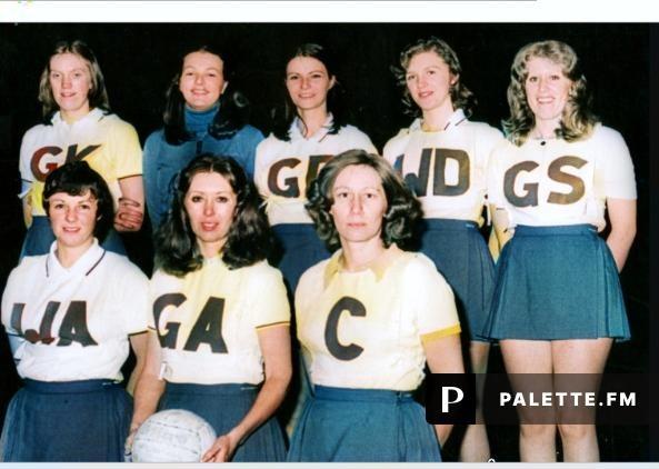 Sheffield Ladies Open Netball Team, 3 February 1977. Picture: Sheffield Newspapers