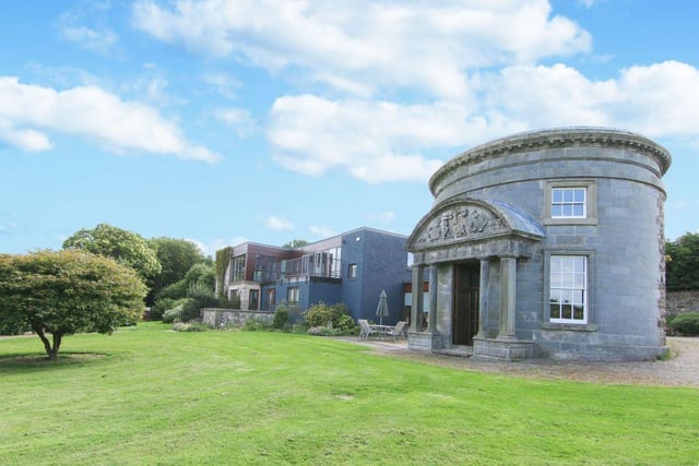 This six bedroom property combines a luxurious modern house attached to a two-storey temple built in 1759 - and has links to Hitler’s deputy Rudolf Hess.