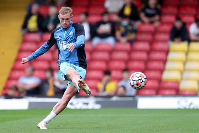A £50m valuation was placed on Longstaff after his superb start to life in the Newcastle United first-team. He has never been able to recreate that form since however and has been heavily-linked with a move to Goodison Park when his current contract expires in the summer. (Photo by Alex Morton/Getty Images)