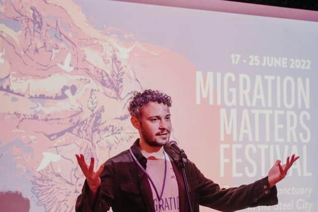Sam Holland, director of Migration Matters Festival