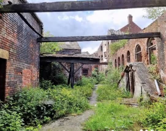 Inside the old Cornish Works factory in Kelham Island, Sheffield, which was home to George Barnsley & Sons