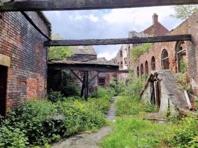 Inside the old Cornish Works factory in Kelham Island, Sheffield, which was home to George Barnsley & Sons