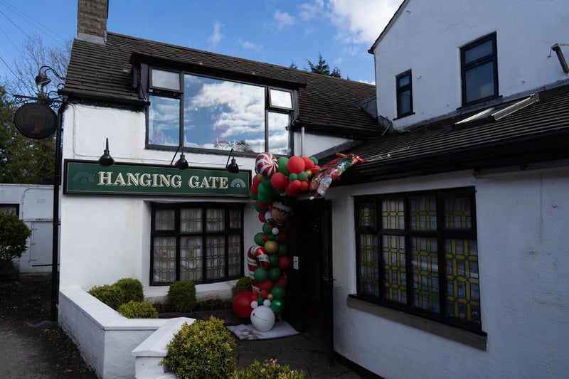 The Hanging Gate pub in Chapel celebrates Christmas in May after coronavirus lockdowns meant many customers were able to enjoy the decorations over the festive period