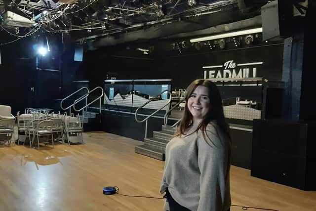 Rose Wilcox, head of programming, in the main room at The Leadmill.