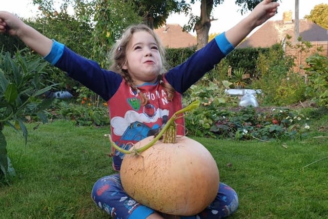 Melody Mills' daughter grew her own.