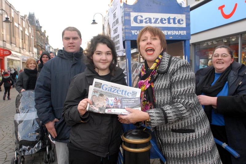 Look at the joy on the faces of these fans who got their ticket for a 2011 Little Mix gig.