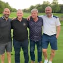 Pictured at Hillsborough Golf Club: Carl Pagden, John Anderson, Kevin Goss and Matt Shaw.