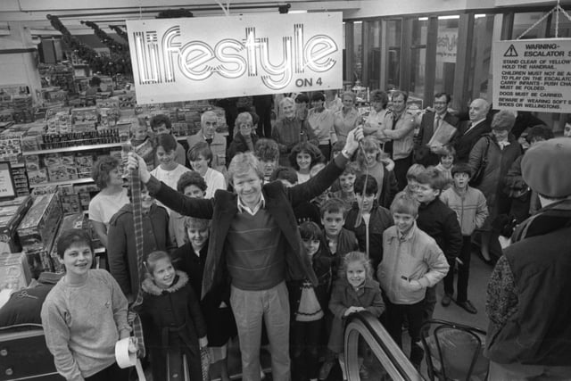 Radio 1 DJ David "Kid" Jensen was at Binns store in Sunderland in November 1983 to open their new "Lifestyle" department. Did you get to meet him?