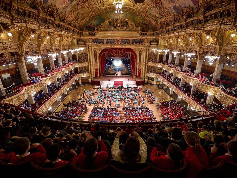 A world-famous dance venue inside Blackpool Tower, known for its stunning architecture and live organ music. Jeff Higham: “Tower Ballroom and the same old dances.”