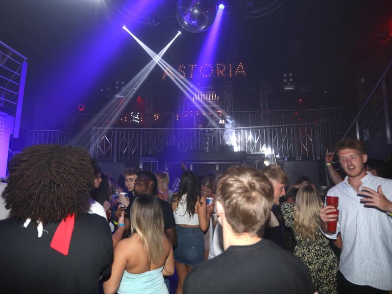 The dancefloor