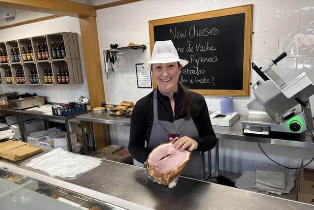 Deli counter staff member Lucy who provides excellent advice and a friendly service.