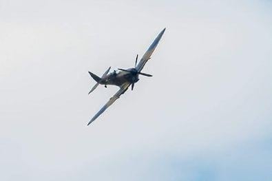 Andy Gregory captured the Spitfire's propellers in clear detail