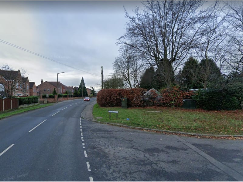 Melton Road, Sprotbrough - especially the bit before High Melton, said one.
