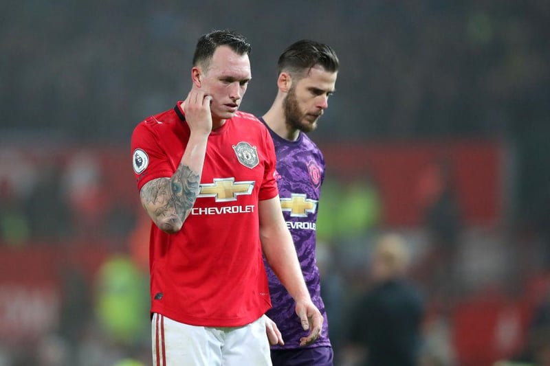 Newcastle United are joint favourites to sign Manchester United defender Phil Jones, alongside Southampton. (SkyBet) 

(Photo by Alex Livesey/Getty Images)