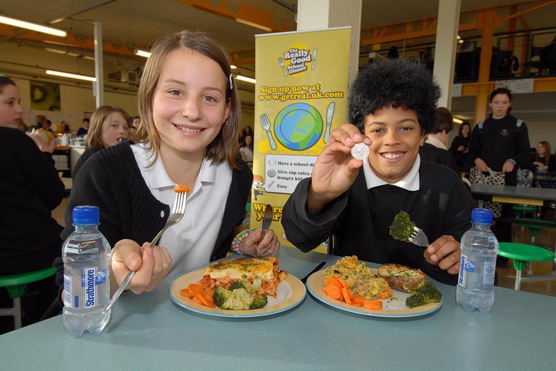 Tapton School trailblazed the Really Good School Dinner campaign in 2010 offering meals for 10p