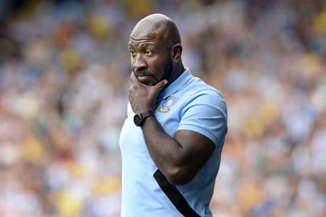 Sheffield Wednesday boss Darren Moore took some criticism after defeat to Barnsley on Saturday. Pic Steve Ellis
