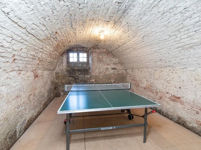 Basement room.