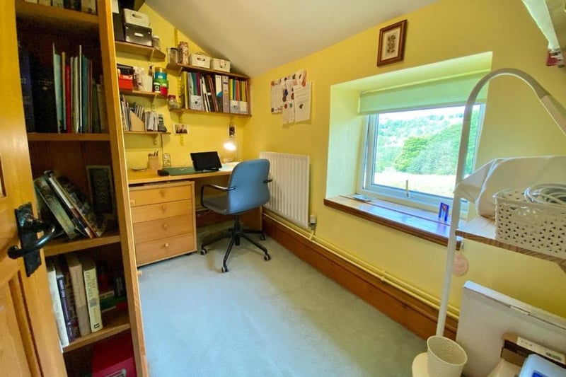 The third bedroom is currently used as a study/hobbies room. It boasts a uPVC double-glazed window to the side aspect.